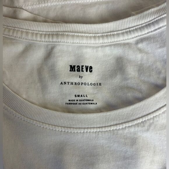 Lot of basic classic Tee cotton strips Anthropologie Madewell club Monaco S/M - Picture 2 of 7